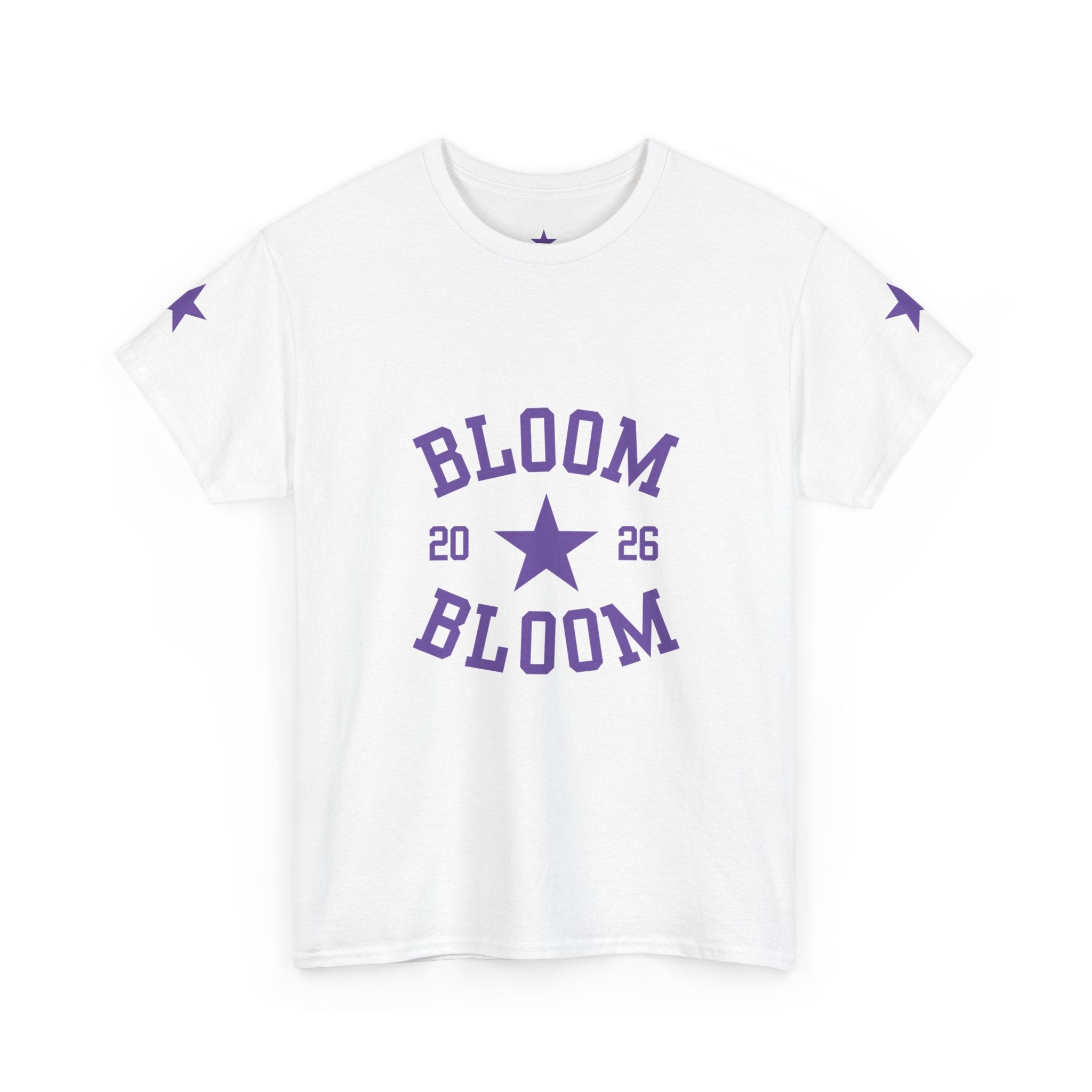 Bloom 2026 Star Tee | Athletic Collegiate Style