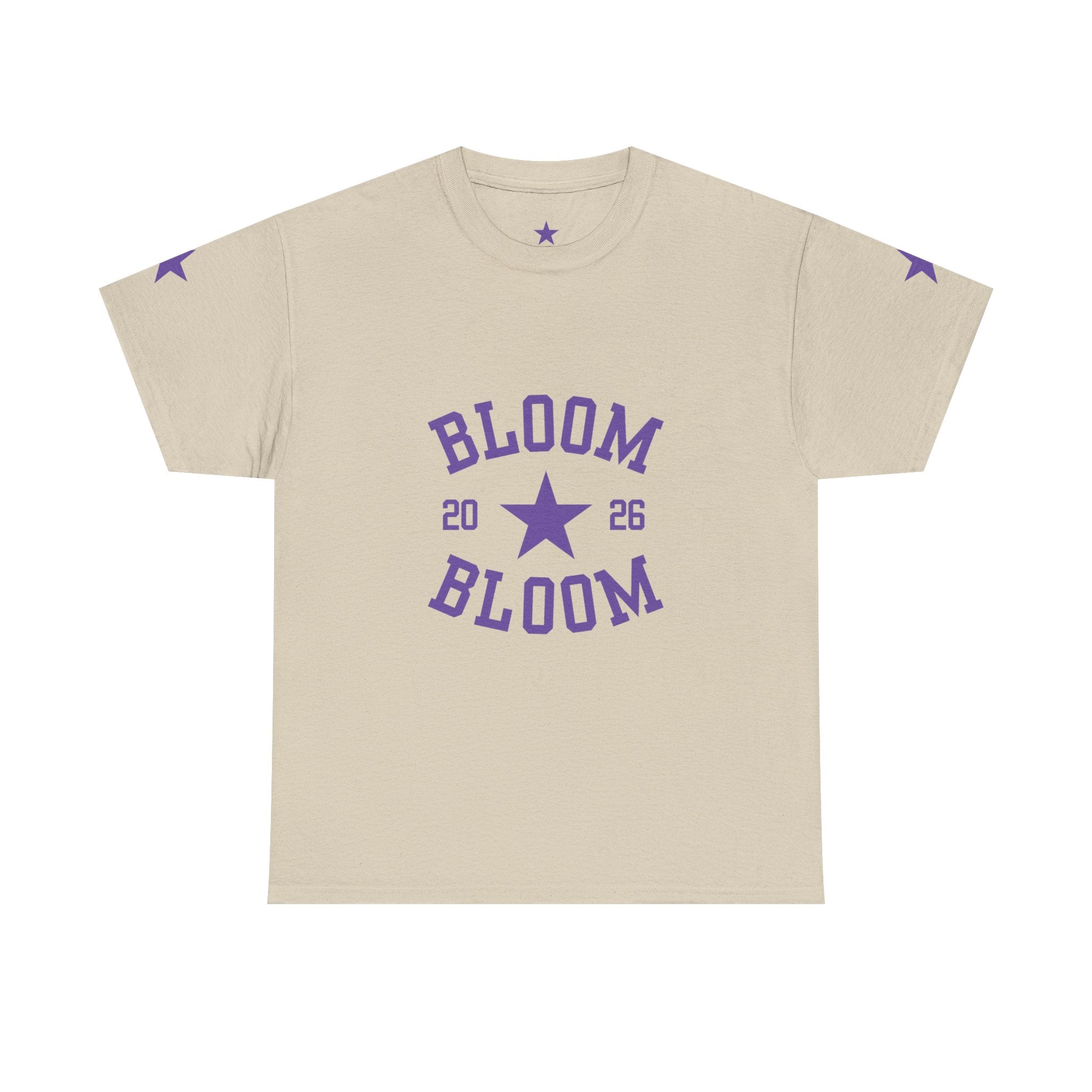 Bloom 2026 Star Tee | Athletic Collegiate Style