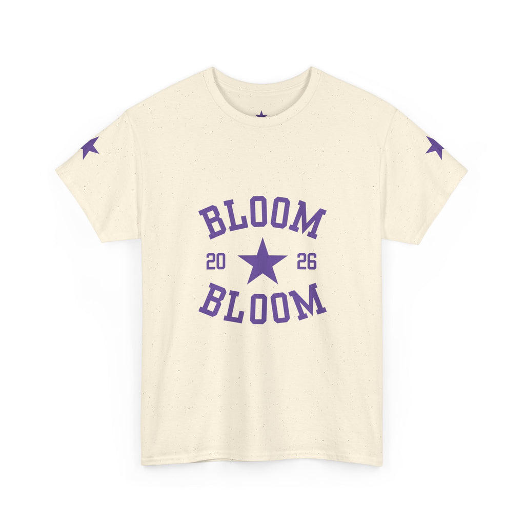 Bloom 2026 Star Tee | Athletic Collegiate Style