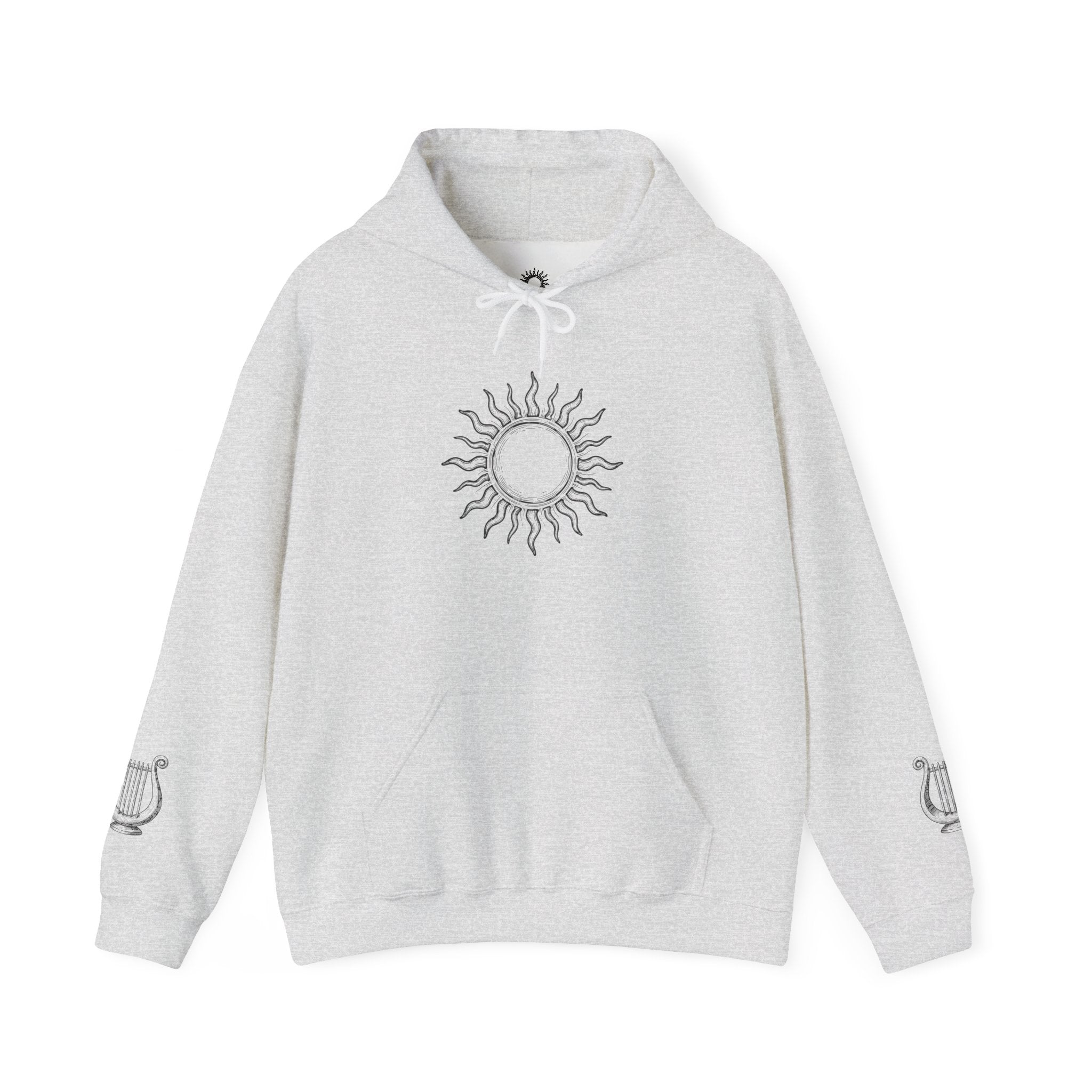 Apollon Greek Sun Illustration Hoodie | Classical Mythology Hoodie
