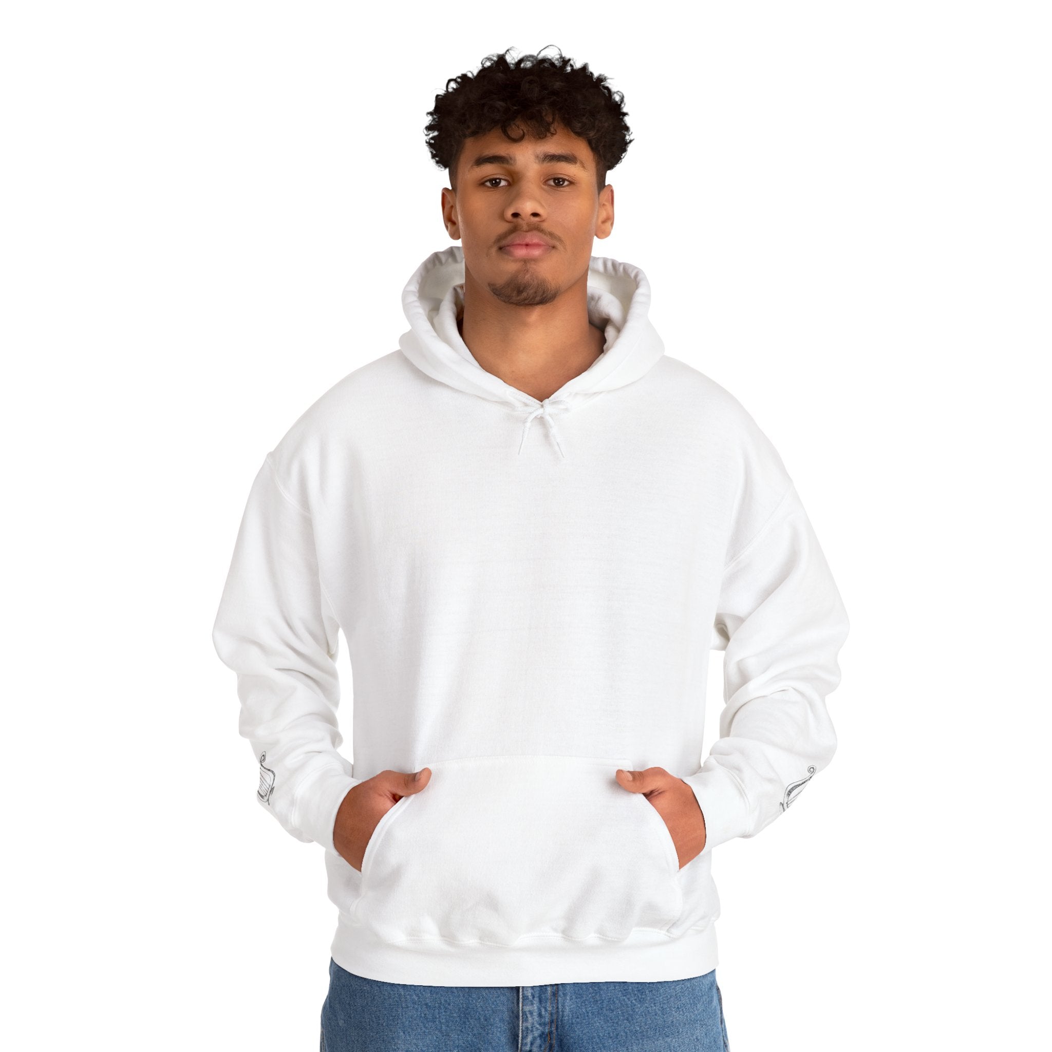 Apollon Greek Sun Illustration Hoodie | Classical Mythology Hoodie