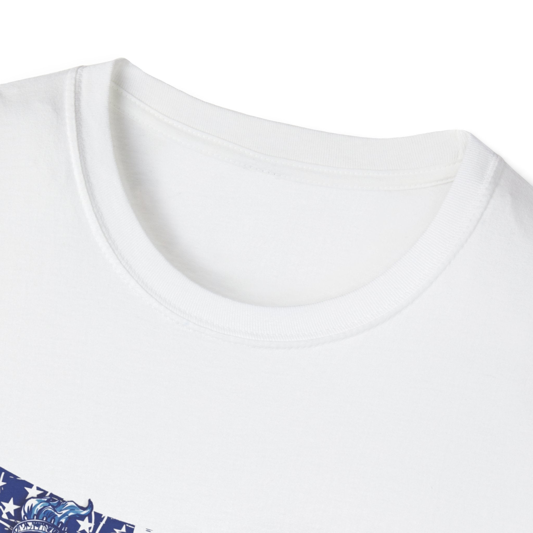 Liberty USA T-Shirt – "It's All About Freedom" Patriotic Statue of Liberty Design