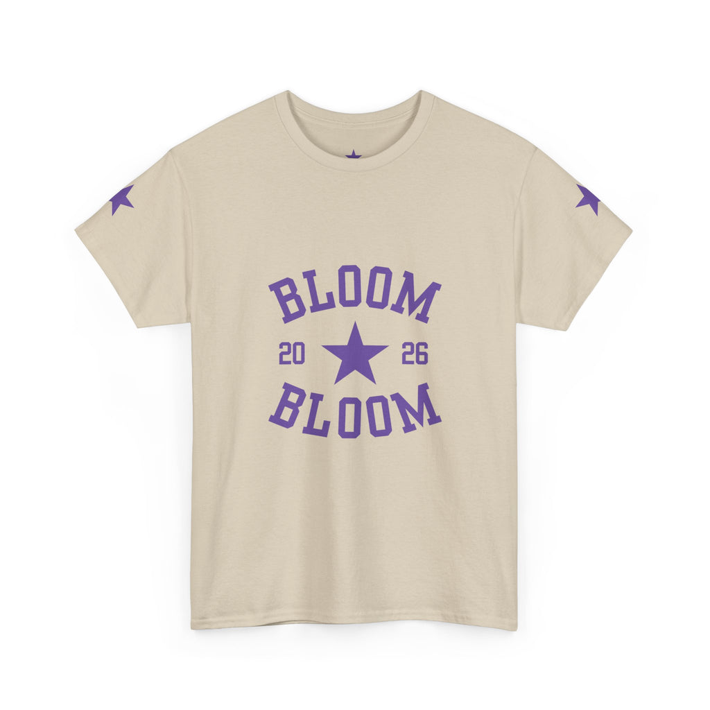 Bloom 2026 Star Tee | Athletic Collegiate Style