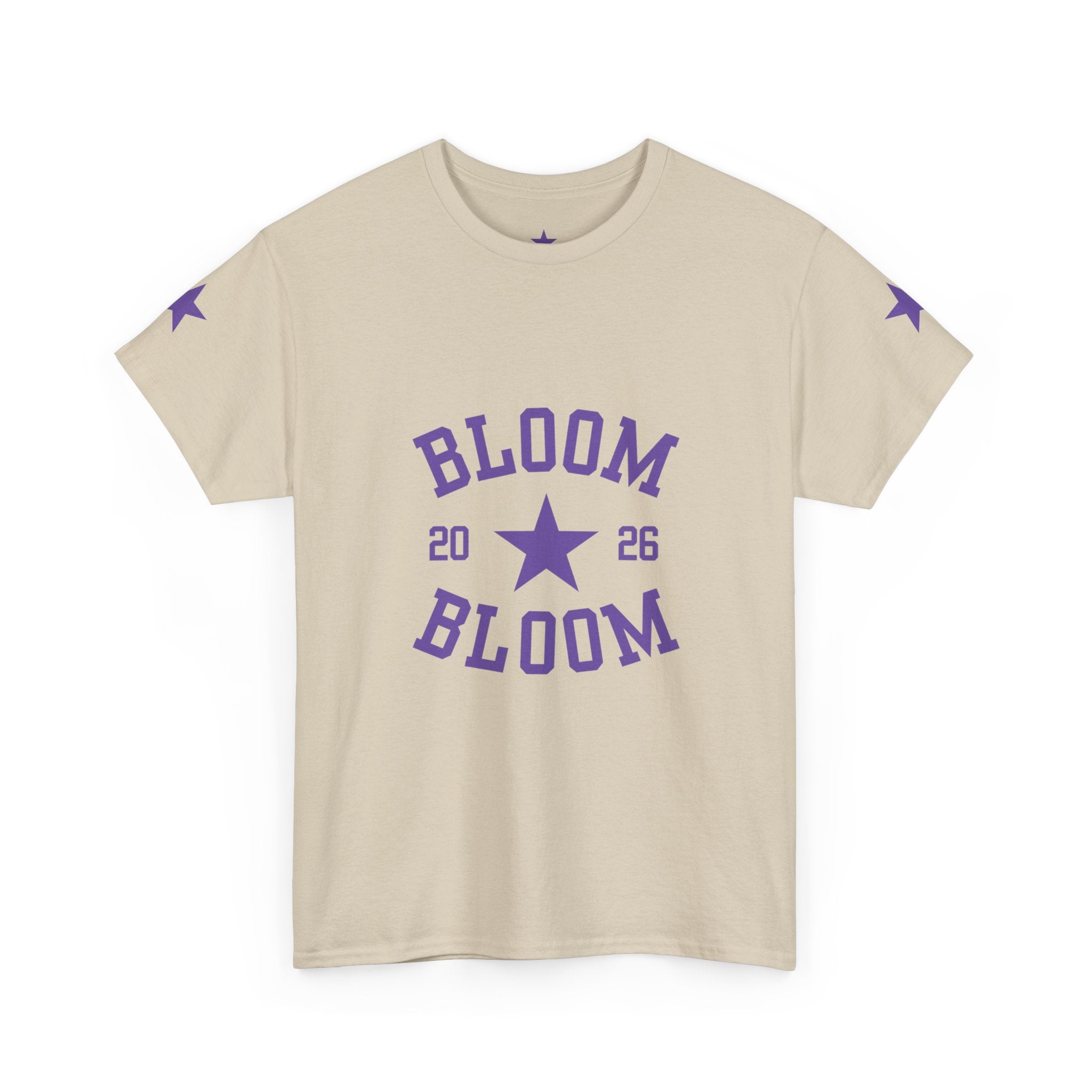 Bloom 2026 Star Tee | Athletic Collegiate Style