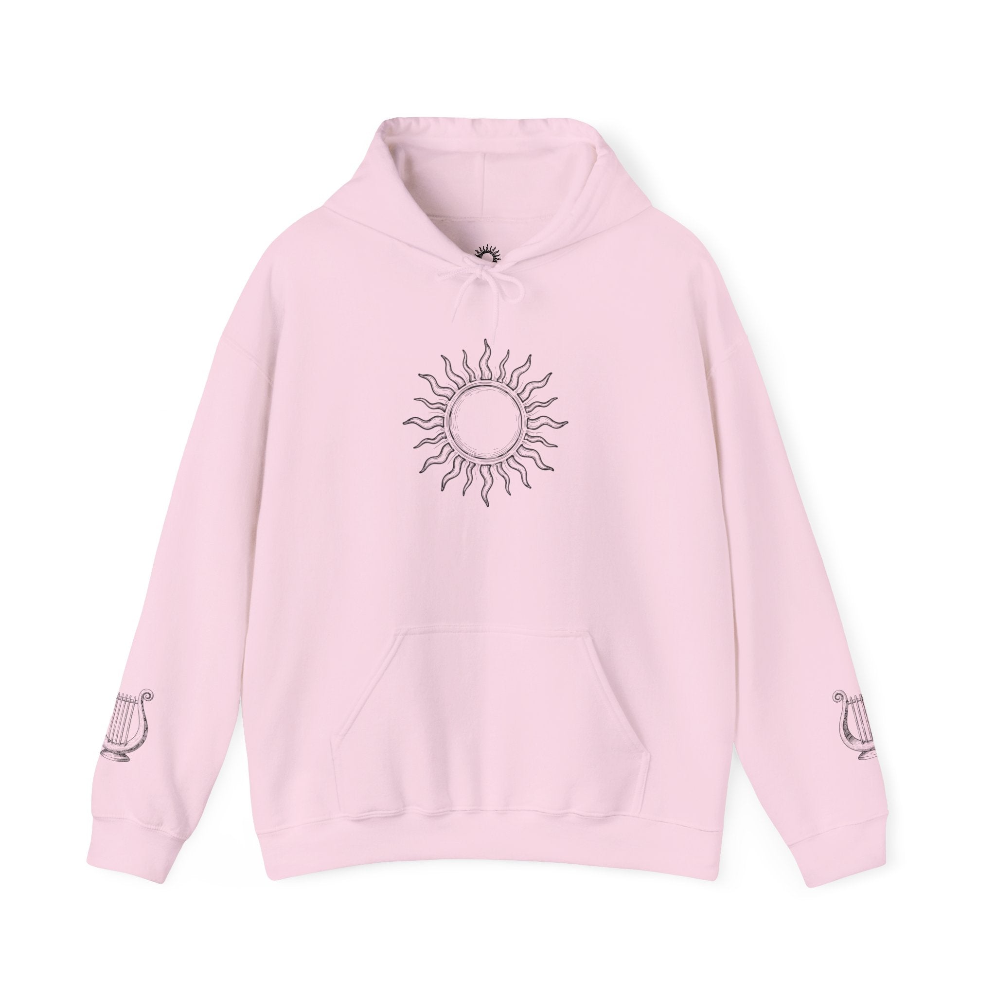 Apollon Greek Sun Illustration Hoodie | Classical Mythology Hoodie